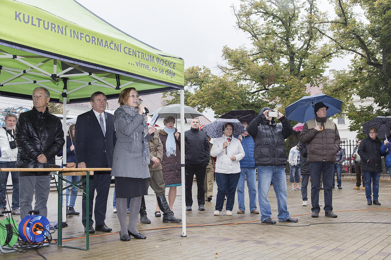 Oslavy výročí republiky 100 let Rosice 27. 10. 2018 (HO)